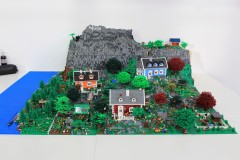 LEGO-Berglandschaft
