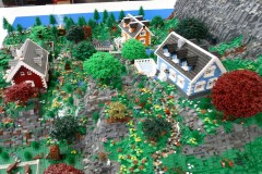 LEGO-Berglandschaft