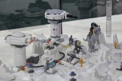 Star Wars Diorama Schlacht um Hoth aus LEGO-Bausteinen - Detailaufnahme