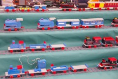 Zugtreppe zu 50 Jahre LEGO Eisenbahn
