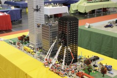 Hochhäuser aus LEGO Bausteinen