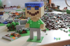 ein Bauwerk vom Minecraft Bauevent