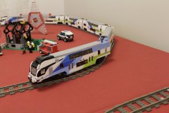 die Westbahn aus LEGO Bausteinen