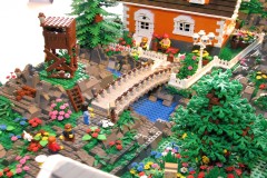 LEGO Bergdorf Detailaufnahme