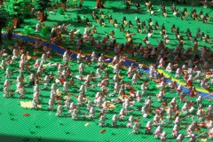 LEGO Schlachtszene Detailaufnahme