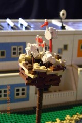 LEGO Reihenhaussiedlung Detailaufnahme