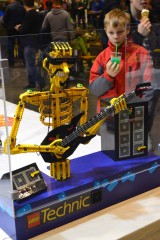 cooler Musiker aus LEGO Bausteinen