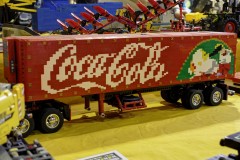Coca-Cola Weihnachtsanhänger aus LEGO Bausteinen