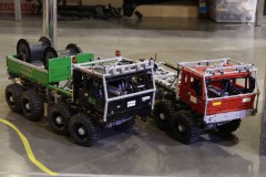 zwei Tatra Trucks aus LEGO Bausteinen