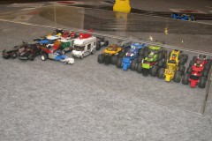 LEGO meets Slotcar - verschiedene Autos