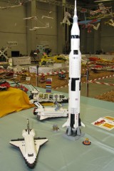 Raumfahrzeuge aus LEGO-Bausteinen