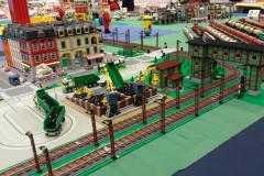 Stadleben aus LEGO-Bausteinen